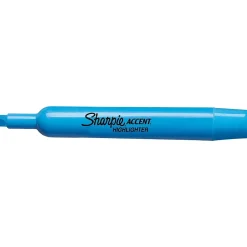 Highlighters|Sharpie Tank Highlighter, Chisel Tip, Blue (25010)