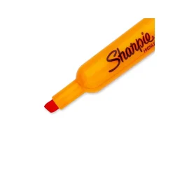 Highlighters|Sharpie Tank Highlighters, Chisel Tip, Orange, Dozen (25006)