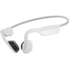 OpenMove Bone-Conduction Open-Ear Lifestyle Headphones with Microphones, White (S661-ST-WT-US)<Shokz Clearance