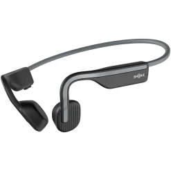 OpenMove Bone-Conduction Open-Ear Lifestyle Headphones with Microphones, Gray (S661-ST-GY-US)<Shokz Sale