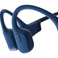 OpenRun Bone-Conduction Open-Ear Sport Headphones with Microphones,Blue (S803-ST-BL-US)<Shokz Discount