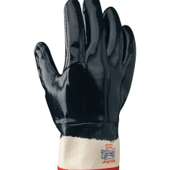 Best Manufacturing SHOWA® 7166 Cotton Liner Nitrile Coated Work Gloves, L, 12/Pack