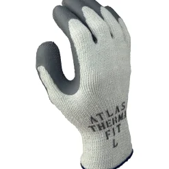 Showa Thermo 451 Polyurethane Coated Cold Resistant Cotton/Poly Gloves, XL, Gray, 24 Pairs/Pack (451-10)
