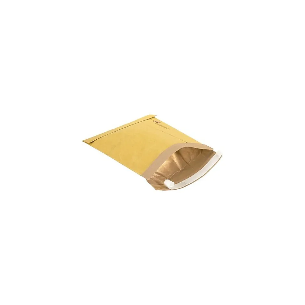 Discount SI Products 14.25" x 20", Kraft Padded #7 Mailer, Yellow, Pack of 50 (ENVB811SS)