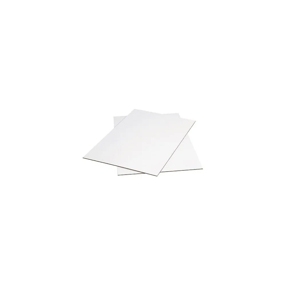 SI Products Corrugated Sheet, 24" x 36", 32 ECT, White, 5/Bundle (SP2436W)