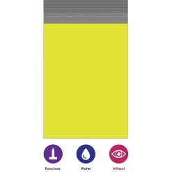 New SI Products Peel & Seal Colored Poly Mailer, 14.5