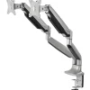 Clearance SIIG Adjustable Monitor Mount, Up to 32", Silver (CE-MT2E12-S1)