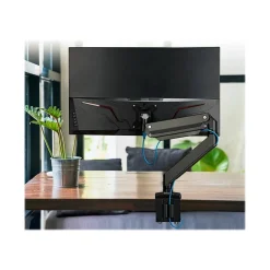 SIIG Single Monitor Heavy-Duty Premium Gas Spring Desk Mount - 17