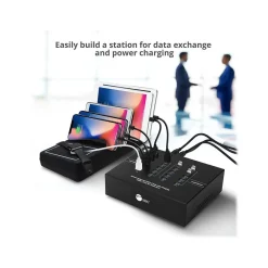 USB-A Charging Station, 200W, Black (ID-US0611-S1)<SIIG Online