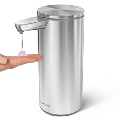 Automatic Hand Soap / Sanitizer Dispenser, 266mL., Brushed Steel (ST1082)<simplehuman Hot