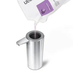 Automatic Hand Soap / Sanitizer Dispenser, 266mL., Brushed Steel (ST1082)<simplehuman Hot