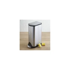 Butterfly Step Trash Can, Fingerprint-Proof Stainless Steel, 8 Gallon (CW1824)<simplehuman Hot