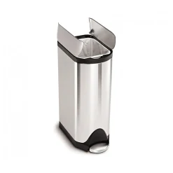Butterfly Step Trash Can, Fingerprint-Proof Stainless Steel, 8 Gallon (CW1824)<simplehuman Hot