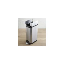 Butterfly Step Trash Can, Fingerprint-Proof Stainless Steel, 8 Gallon (CW1824)<simplehuman Hot