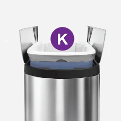 Code K 9-12 Gallon Trash Bag, 6.5