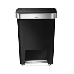 Indoor Step Trash Can, Plastic, 12 Gal. (CW1385)<simplehuman