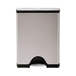 Indoor Step Trash Can, Brushed Stainless Steel, 13 Gal. (CW1816)<simplehuman Hot