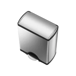 Indoor Step Trash Can, Brushed Stainless Steel, 13 Gal. (CW1816)<simplehuman Hot