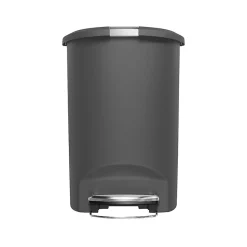 Indoor Step Trash Can, Plastic, 13 Gal. (CW1357)<simplehuman New
