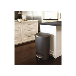 Indoor Step Trash Can, Plastic, 13 Gal. (CW1357)<simplehuman New