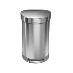 Indoor Step Trash Can, Brushed Stainless Steel, 12 Gal. (CW2030)<simplehuman Best