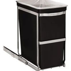 Pull-Out Trash Can, Black, 8 Gal. (CW1124)<simplehuman Discount