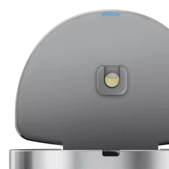 Semi-Round Sensor Trash Can with Liner Pocket, Brushed Stainless Steel, 12 Gallon (ST2009)<simplehuman Best