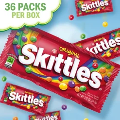 Skittles Original Fruit Flavored Candy, 2.17 oz, 36/Box (209-00148)