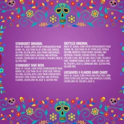 Mars SKITTLES, STARBURST Original & FaveRed, LIFE SAVERS Chewy & Hard Candy Assortment, 44.07 oz, 150 Pieces Bag (225-00106)