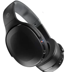 Crusher Evo Sensory Bass Wireless Over-Ear Headphones with Microphone, Bluetooth, True Black (S6EVW-N740)<Skullcandy Best