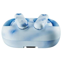 EcoBuds True Wireless Earbuds with Microphone & Charging Dock, Bluetooth, Glacier (S2EOW-Q764)<Skullcandy Best