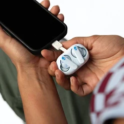 EcoBuds True Wireless Earbuds with Microphone & Charging Dock, Bluetooth, Glacier (S2EOW-Q764)<Skullcandy Best