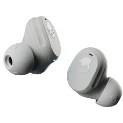 Mod True Wireless Earbuds with Microphone & Charging Case, Bluetooth, Light Gray (S2FYW-P751)<Skullcandy Best