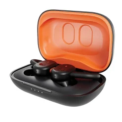 Push Active True Wireless Stereo Earbuds with Microphone, Bluetooth, True Black (S2BPW-P740)<Skullcandy Hot