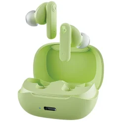 Smokin' Buds True Wireless Earbuds with Microphone & Charging Case, Bluetooth, Matcha (S2TAW-R954)<Skullcandy Hot