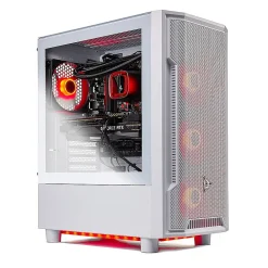 Best Skytech Gaming Skytech Archangel 4.5 Gaming Desktop, AMD Ryzen 5 5600X 3.7GHz, NVIDIA Geforce RTX 3050, 1TB SSD, 16GB RAM, Windows 11, White