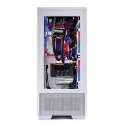 Hot Skytech Gaming Skytech Azure 2 Gaming Desktop, AMD Ryzen 7-5700, 16GB RAM, 1TB SSD, NVIDIA RTX3050 Graphics, White