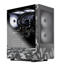 Online Skytech Gaming Skytech Ghost Gaming Desktop, Intel Core i5-13400F, 16GB RAM, 1TB SSD, Intel Arc A580 Graphics, Windows 11, White Camo