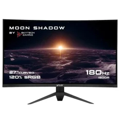Outlet Skytech Gaming Skytech Moon Shadow 27" Curved 2K 180 Hz Gaming Monitor, Black (MT-MOONSHADOW-0001-B-SK)