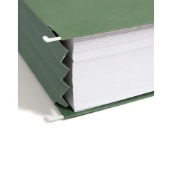 Hanging File Folders|Smead 100% Recycled Hanging File Jacket, 3 1/2