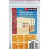 Labels|Smead ® AlphaZ ACCS Color-Coded Alphabetic Label, J, Yellow, 100 Labels per Pack (67180)