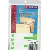 Labels|Smead AlphaZ NCC Hand Written Identification & Color Coding Label, 3 5/8" x 1 5/32", Light Green/White, 100/Pack (67164)