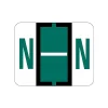 Labels|Smead BCCR Labels File Folder Label, N, Dark Green, 500 Labels/Pack (67084)