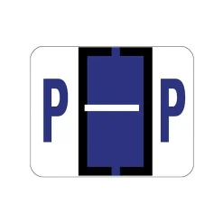 Labels|Smead BCCR Labels File Folder Label, P, Violet, 500 Labels/Pack (67086)
