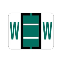 Labels|Smead BCCR Labels File Folder Label, W, Dark Green, 500 Labels/Pack (67093)