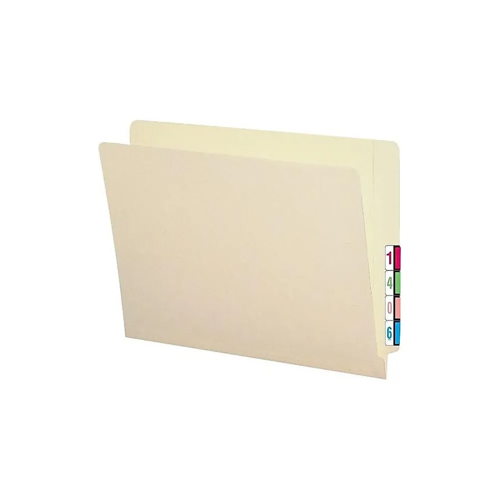 Labels|Smead BCCRN Color Coded Numeric Labels, 2, Light Orange, 500/Roll (67372)