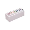 Labels|Smead BCCRN Color Coded Numeric Labels - 0-9, 1.25" x 1", Assorted Colors, 500/Roll (67380)