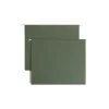 Hanging File Folders|Smead Box Bottom Hanging File Folders, 1" Expansion, Letter Size, Standard Green, 25/Box (64239)