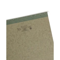 Hanging File Folders|Smead Box Bottom Hanging File Folders, 1" Expansion, Letter Size, Standard Green, 25/Box (64239)