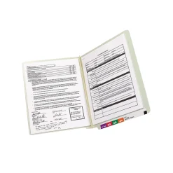 File Folders|Smead End Tab Pressboard File Folder, Straight-Cut Tab, 2